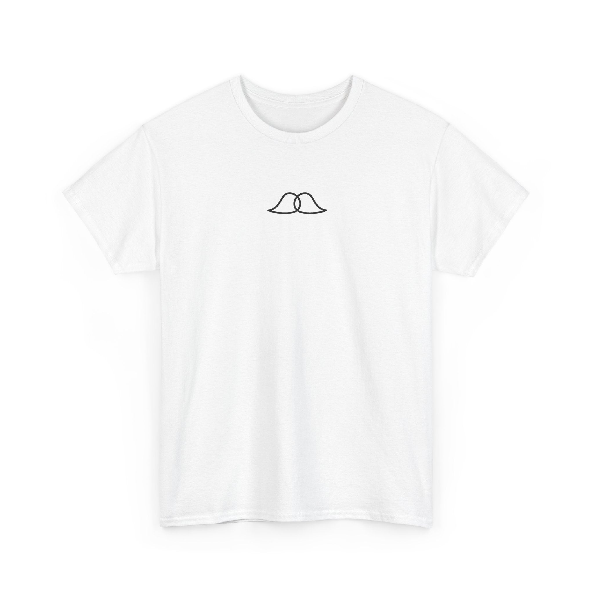 Chain mustache Small mustache T-shirt