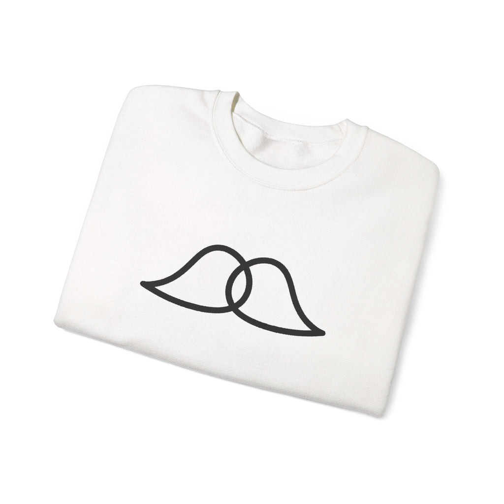 Chain mustache front and back Sweatshirt