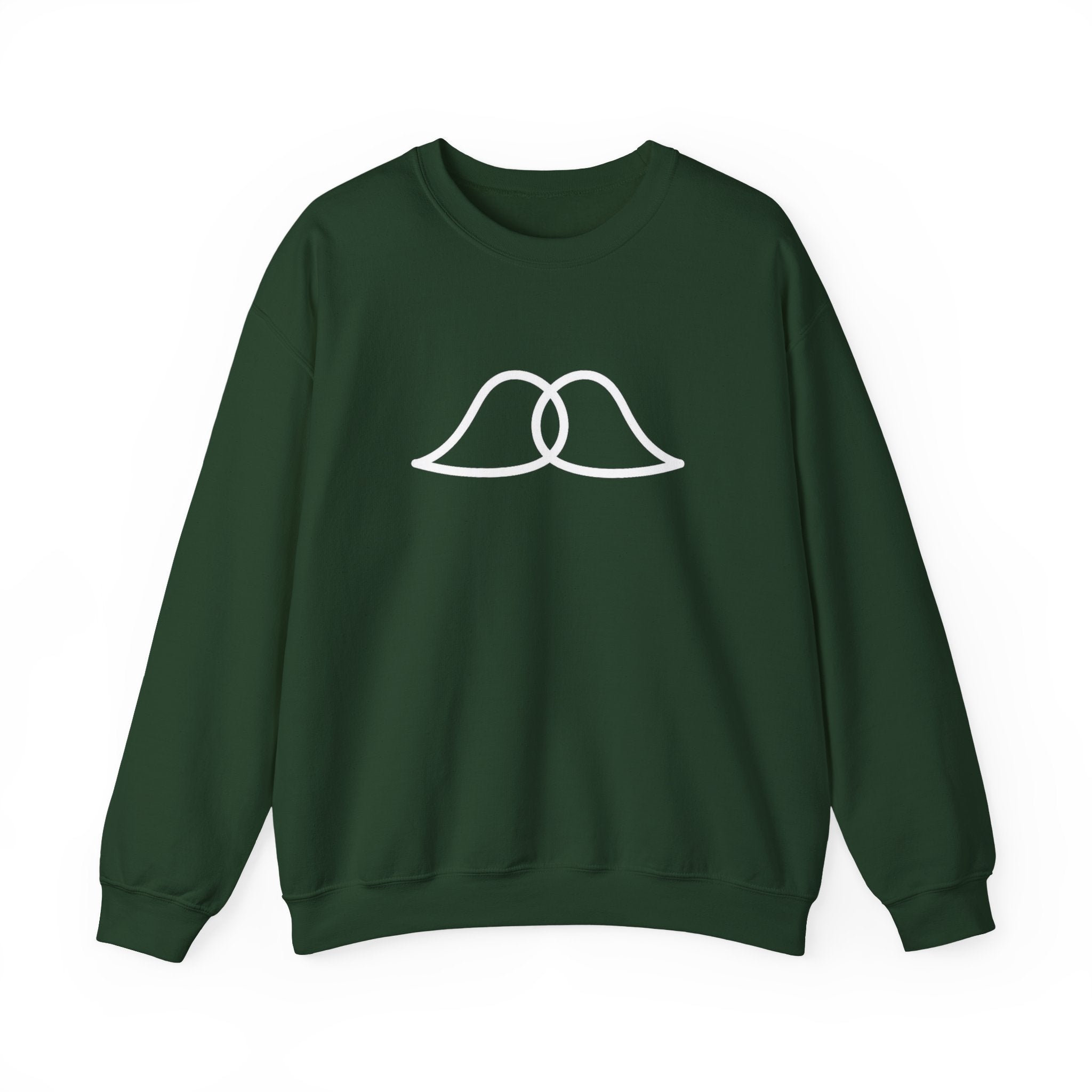 Chain mustache front and back Sweatshirt