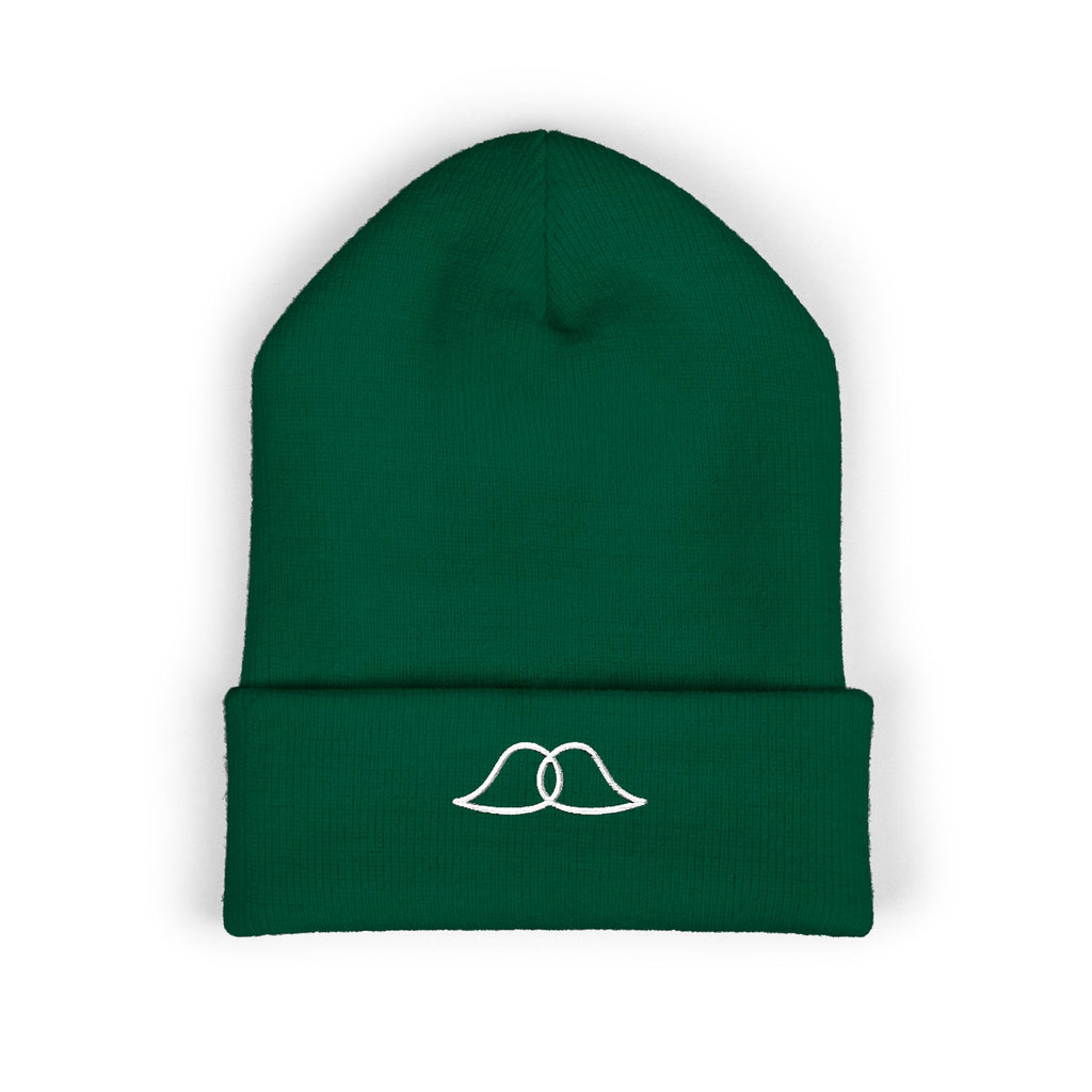 Chain mustache Beanie winter cap