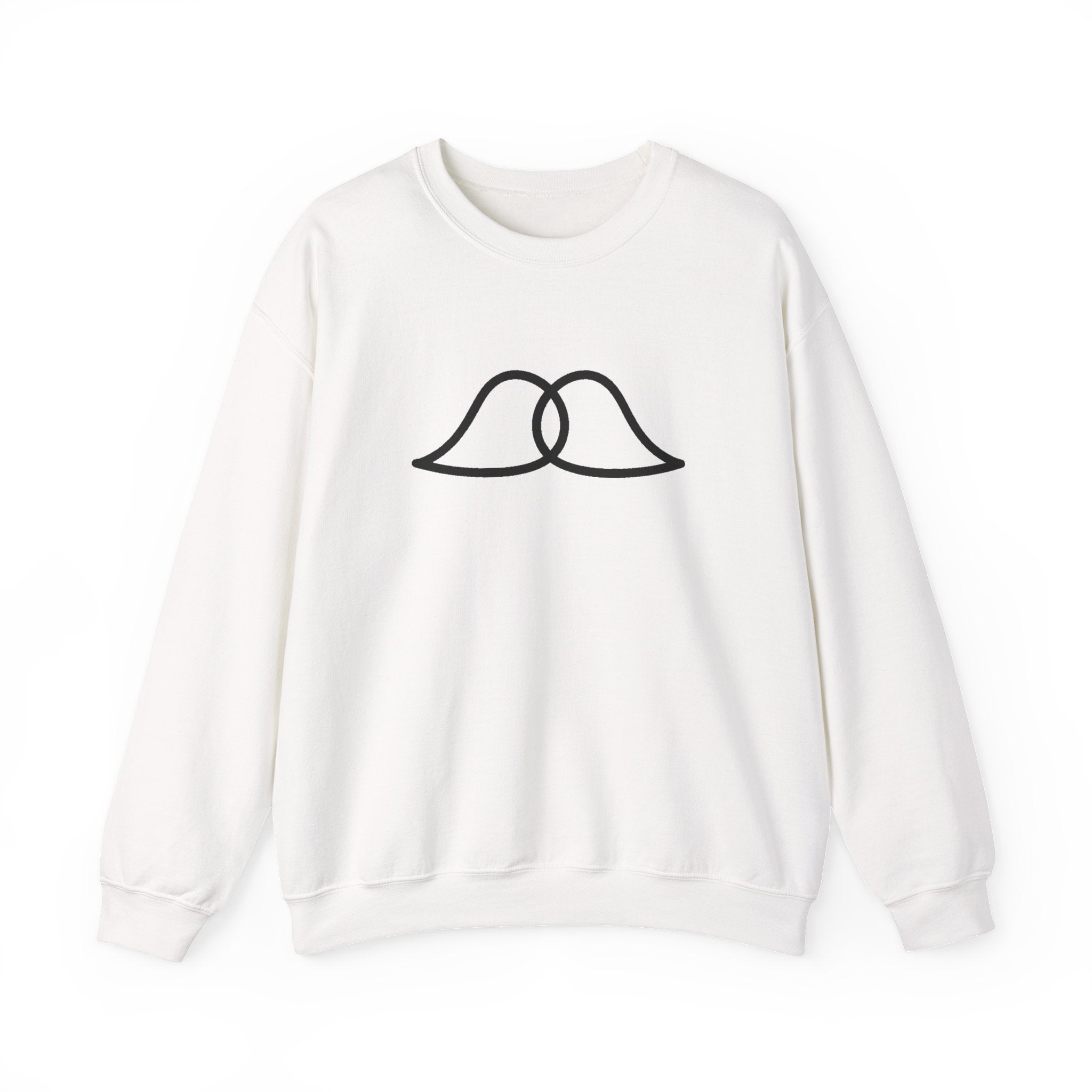 Chain mustache front and back Sweatshirt