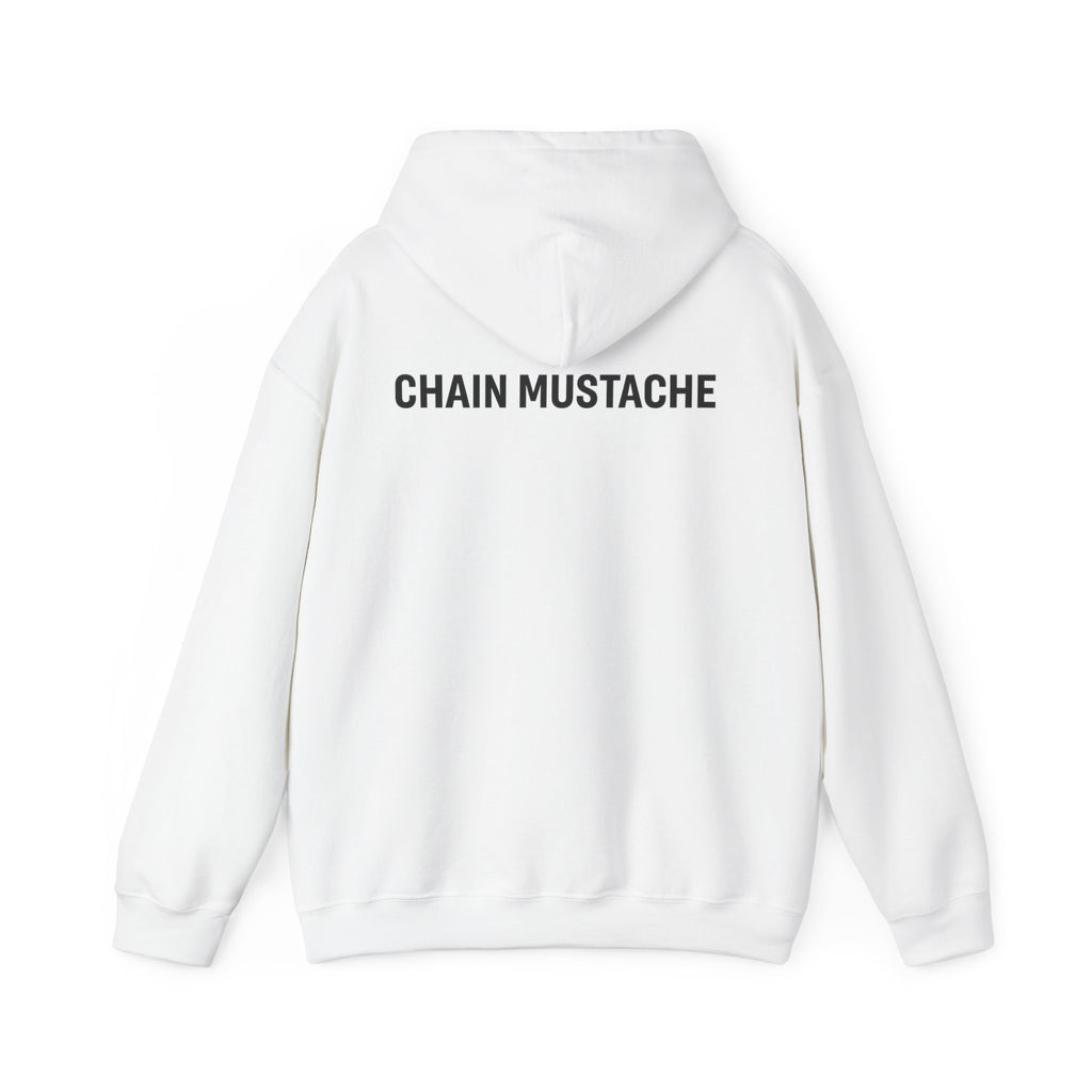 Chain mustache front and back Hoodie