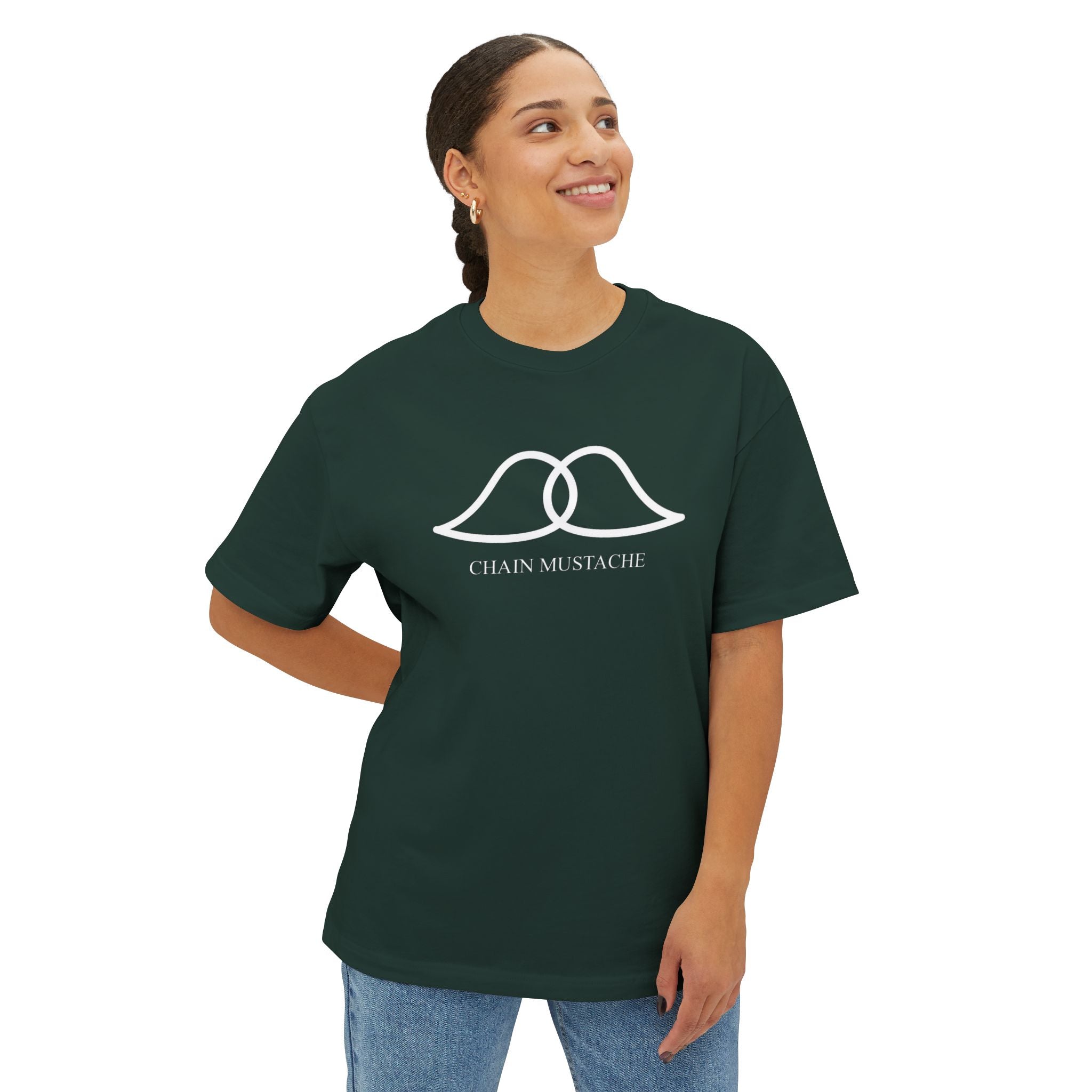 Unisex Oversized Boxy Tee with Minimalist Design, Casual Wear, Friendship Gift, Summer Fashion, Relaxed Fit T-Shirt