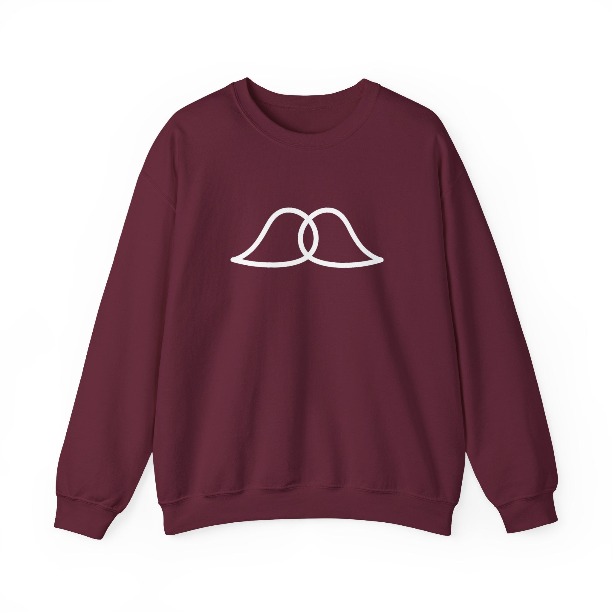 Chain mustache front and back Sweatshirt