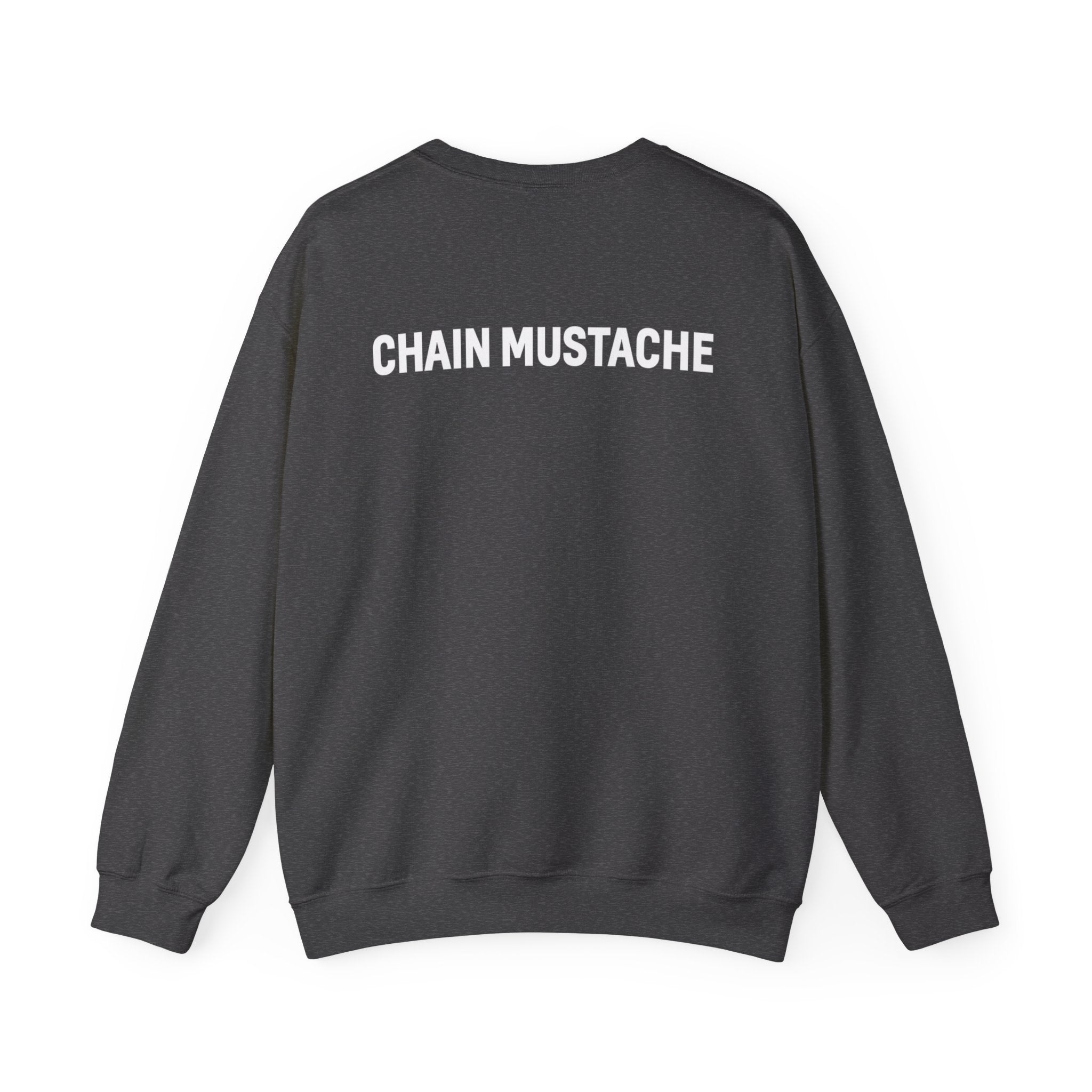 Chain mustache front and back Sweatshirt